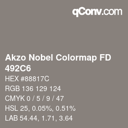 Code couleur: Akzo Nobel Colormap FD - 492C6 | qconv.com