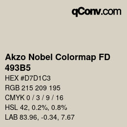 Code couleur: Akzo Nobel Colormap FD - 493B5 | qconv.com