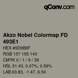 Code couleur: Akzo Nobel Colormap FD - 493E1 | qconv.com