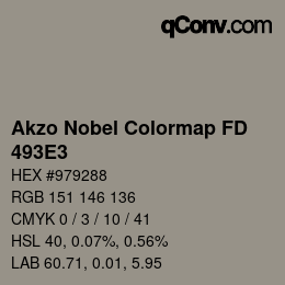 Color code: Akzo Nobel Colormap FD - 493E3 | qconv.com