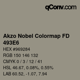 Color code: Akzo Nobel Colormap FD - 493E6 | qconv.com