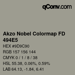 Color code: Akzo Nobel Colormap FD - 494E5 | qconv.com