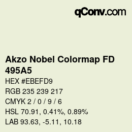 カラーコード: Akzo Nobel Colormap FD - 495A5 | qconv.com
