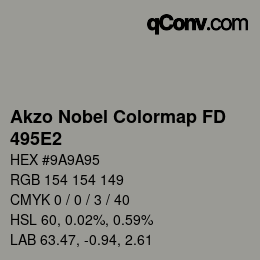 Code couleur: Akzo Nobel Colormap FD - 495E2 | qconv.com