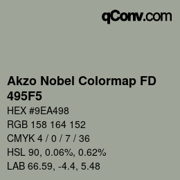 Color code: Akzo Nobel Colormap FD - 495F5 | qconv.com