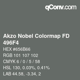 カラーコード: Akzo Nobel Colormap FD - 496F4 | qconv.com