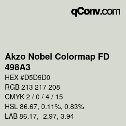 カラーコード: Akzo Nobel Colormap FD - 498A3 | qconv.com