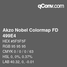 カラーコード: Akzo Nobel Colormap FD - 499E4 | qconv.com