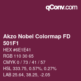 Código de color: Akzo Nobel Colormap FD - 501F1 | qconv.com