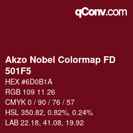 Farbcode: Akzo Nobel Colormap FD - 501F5 | qconv.com