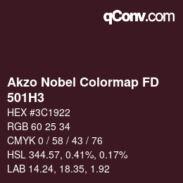 カラーコード: Akzo Nobel Colormap FD - 501H3 | qconv.com