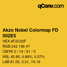Código de color: Akzo Nobel Colormap FD - 502E5 | qconv.com