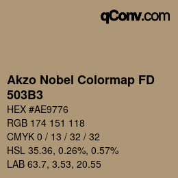 カラーコード: Akzo Nobel Colormap FD - 503B3 | qconv.com