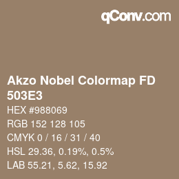 カラーコード: Akzo Nobel Colormap FD - 503E3 | qconv.com