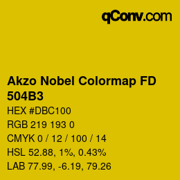 Color code: Akzo Nobel Colormap FD - 504B3 | qconv.com