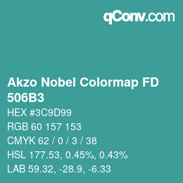 カラーコード: Akzo Nobel Colormap FD - 506B3 | qconv.com