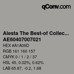 Farbcode: Alesta The Best-of Collection - AE60407007021 | qconv.com