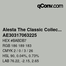 カラーコード: Alesta The Classic Collection - AE30317063225 | qconv.com