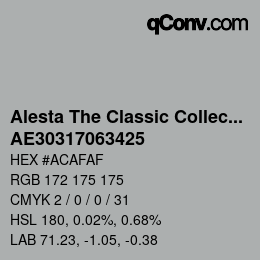 カラーコード: Alesta The Classic Collection - AE30317063425 | qconv.com