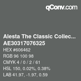 カラーコード: Alesta The Classic Collection - AE30317076325 | qconv.com