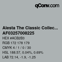 カラーコード: Alesta The Classic Collection - AF03257008225 | qconv.com