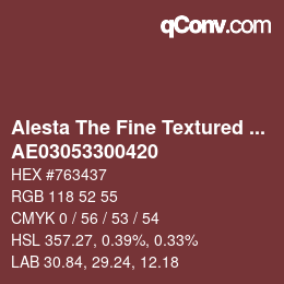 Código de color: Alesta The Fine Textured Collection - AE03053300420 | qconv.com