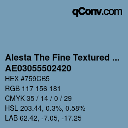 Farbcode: Alesta The Fine Textured Collection - AE03055502420 | qconv.com