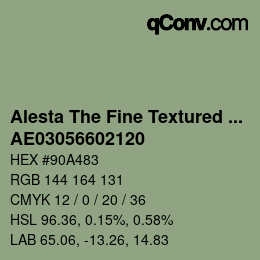 Código de color: Alesta The Fine Textured Collection - AE03056602120 | qconv.com