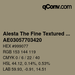 Código de color: Alesta The Fine Textured Collection - AE03057703420 | qconv.com