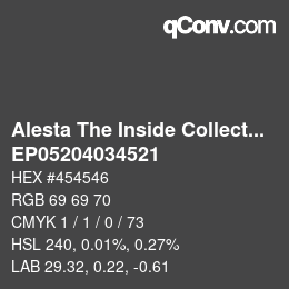カラーコード: Alesta The Inside Collection - EP05204034521 | qconv.com