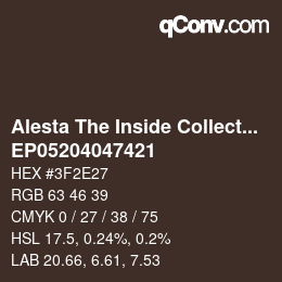 Código de color: Alesta The Inside Collection - EP05204047421 | qconv.com