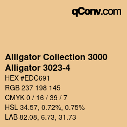 カラーコード: Alligator Collection 3000 - Alligator 3023-4 | qconv.com