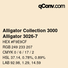 カラーコード: Alligator Collection 3000 - Alligator 3026-7 | qconv.com