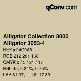 カラーコード: Alligator Collection 3000 - Alligator 3053-4 | qconv.com