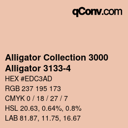 カラーコード: Alligator Collection 3000 - Alligator 3133-4 | qconv.com