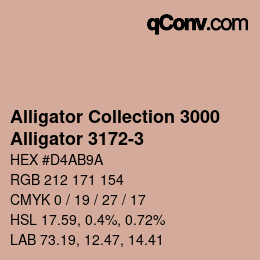 カラーコード: Alligator Collection 3000 - Alligator 3172-3 | qconv.com