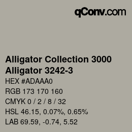 カラーコード: Alligator Collection 3000 - Alligator 3242-3 | qconv.com