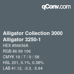 カラーコード: Alligator Collection 3000 - Alligator 3250-1 | qconv.com