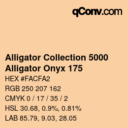 カラーコード: Alligator Collection 5000 - Alligator Onyx 175 | qconv.com