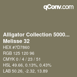 カラーコード: Alligator Collection 5000plus - Melisse 32 | qconv.com