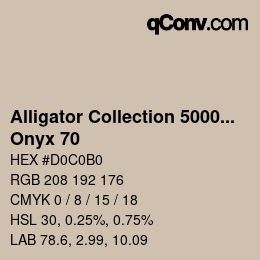 カラーコード: Alligator Collection 5000plus - Onyx 70 | qconv.com