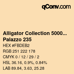 カラーコード: Alligator Collection 5000plus - Palazzo 235 | qconv.com