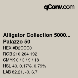 カラーコード: Alligator Collection 5000plus - Palazzo 50 | qconv.com