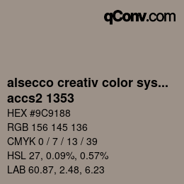 Farbcode: alsecco creativ color system 2.0 (accs 2.0) - accs2 1353 | qconv.com