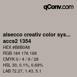 Farbcode: alsecco creativ color system 2.0 (accs 2.0) - accs2 1354 | qconv.com