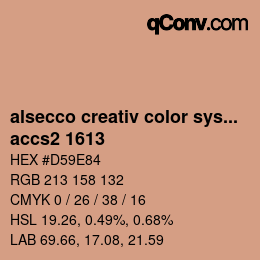 Color code: alsecco creativ color system 2.0 (accs 2.0) - accs2 1613 | qconv.com