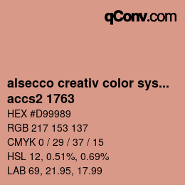 Color code: alsecco creativ color system 2.0 (accs 2.0) - accs2 1763 | qconv.com