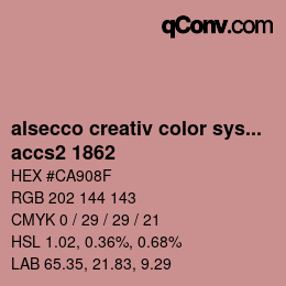 Color code: alsecco creativ color system 2.0 (accs 2.0) - accs2 1862 | qconv.com