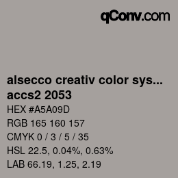 Color code: alsecco creativ color system 2.0 (accs 2.0) - accs2 2053 | qconv.com