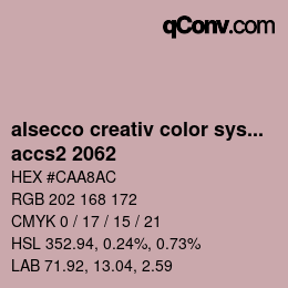 Color code: alsecco creativ color system 2.0 (accs 2.0) - accs2 2062 | qconv.com